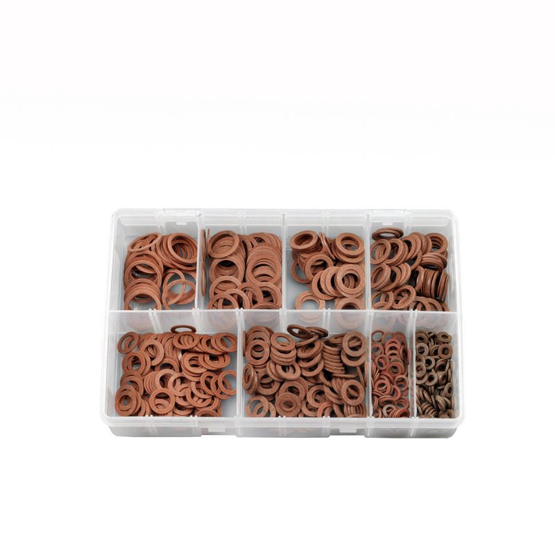 Fibre Washers, Assorted Box, pack of 610