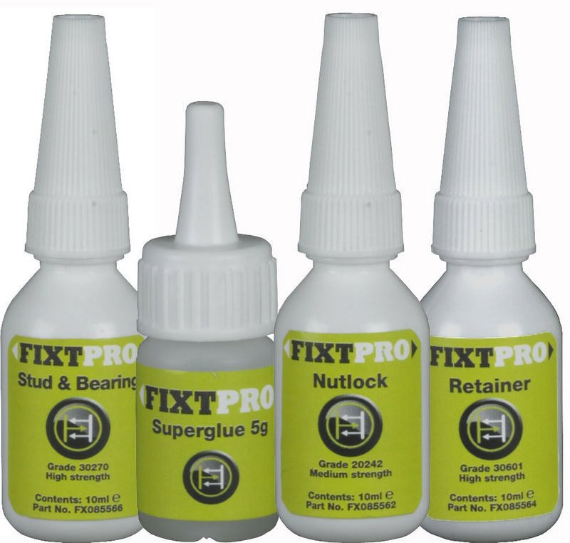 FIXT Anaerobic Adhesives, Assorted Pack