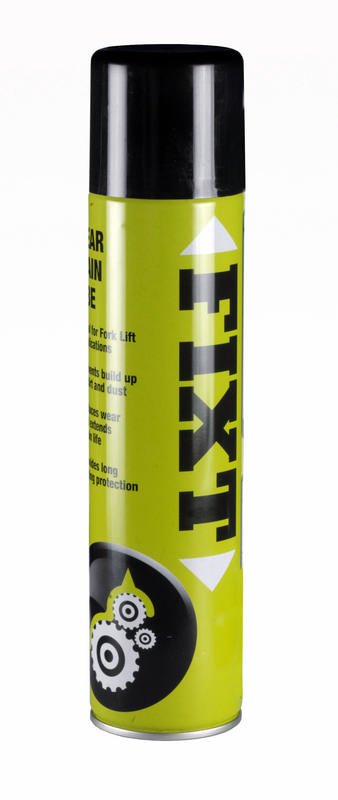 FIXT Clear Chain Lube, 400 ml Aerosols, pack of 6