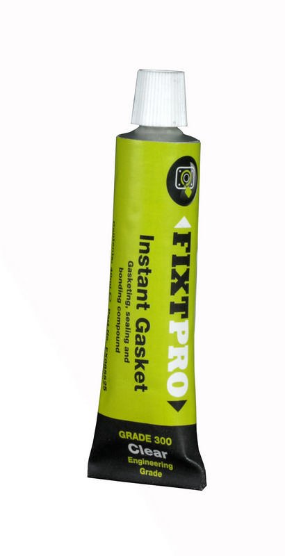 FIXT Clear Instant Gasket, 40 ml Tubes, pack of 6