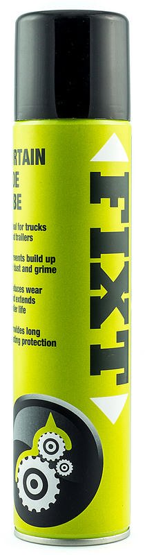 FIXT Curtain Side Lube, 400 ml Aerosols, pack of 6
