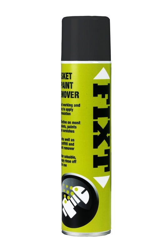 FIXT Gasket & Paint Remover, 400 ml Aerosols, pack of 6