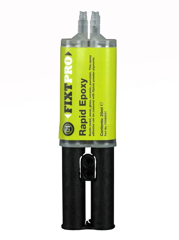 FIXT Rapid Epoxy, 25 ml Syringes, pack of 2