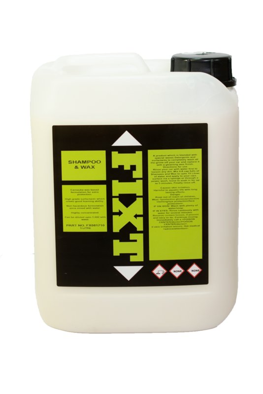FIXT Shampoo & Wax, 200L, Direct Ship from Supplier