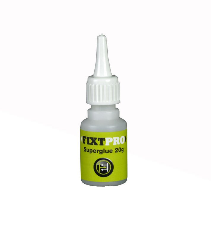 FIXT Super Glue, 20 g Bottles, pack of 3
