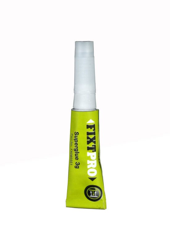 FIXT Super Glue, 5 g Bottles, pack of 5