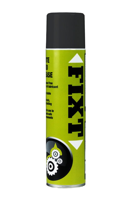 FIXT White Food Grease, 400 ml Aerosols, pack of 6