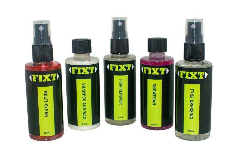 Valeting Sample Pack 100Ml, pack of 5
