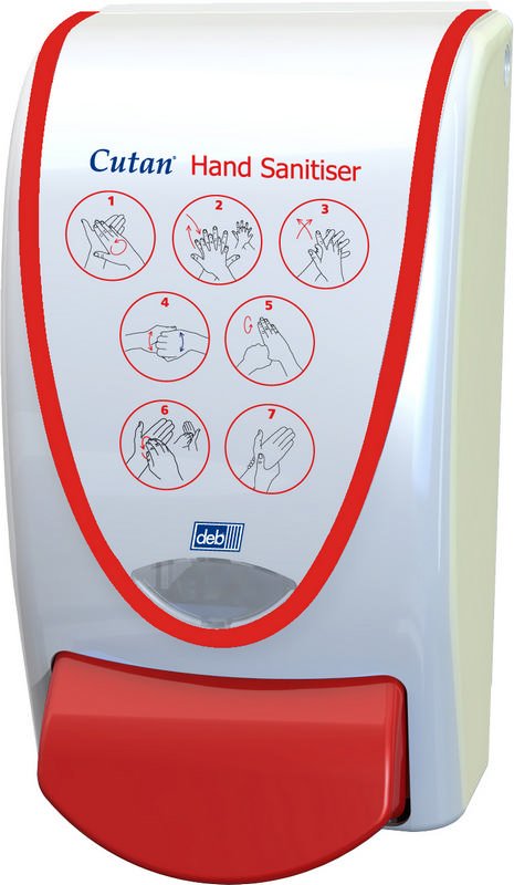 Gel Hand Sanitiser, 1 ltr Dispenser