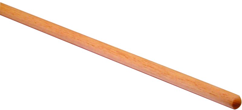 Heavy Duty Wooden Handles, Length 1.52 m (5 ft), Diameter 1 1/8", pack of 3
