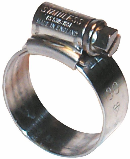 HI-GRIP Hose Clips, Range 13 - 20 mm (1/2" - 3/4"), 20 (00), 10 mm band, pack of 10