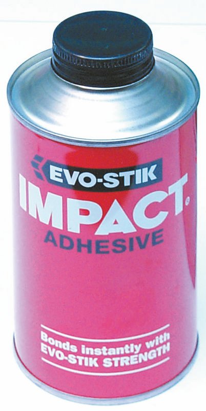 Impact® Adhesive, 500 ml Applicator Brush Tin