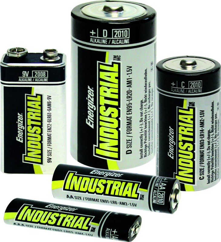 Industrial Alkaline Batteries, C (LR14 / MN1400), Voltage 1.5v, pack of 12