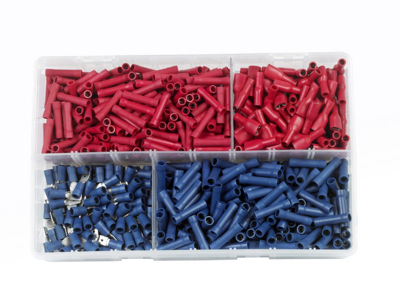 Insulated Terminals, Assorted Box, pack of 600