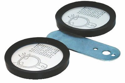 License Disc Holders, pack of 2
