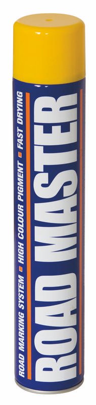Line Marking Paints, 750 ml Aerosol, Yellow