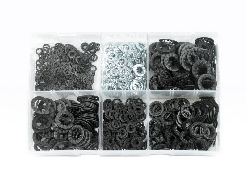 Lock Washers, Assorted Box, pack of 820