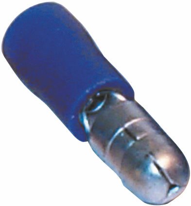 Male Bullet Terminals, 5.0 mm, Blue, pack of 200