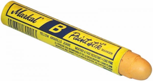Marker Crayon, Yellow, pack of 3