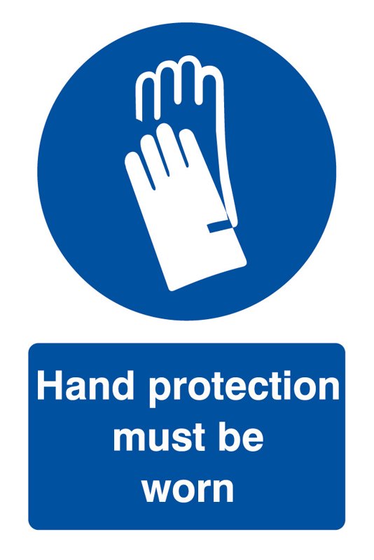 Hand Protection, 240 mm x 360 mm (9.4" x 14.2"), Foamex