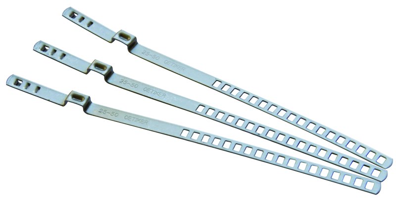 Metal Ties, 25 - 50 mm, pack of 10