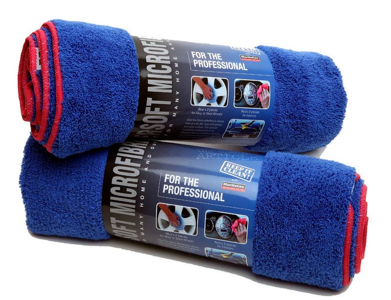 Microfibre Towels, 101 x 63 cm