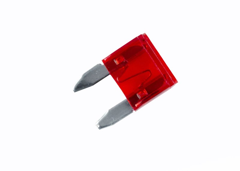 Mini Blade Fuses, Grey, Amperage 2 amp, pack of 25