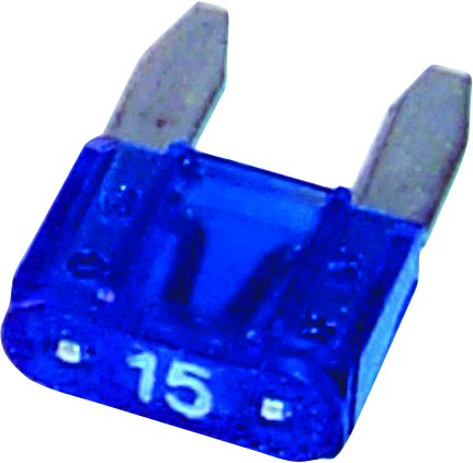 Littelfuse MINI® Blade Fuses, Blue, Amperage 15 amp, pack of 25