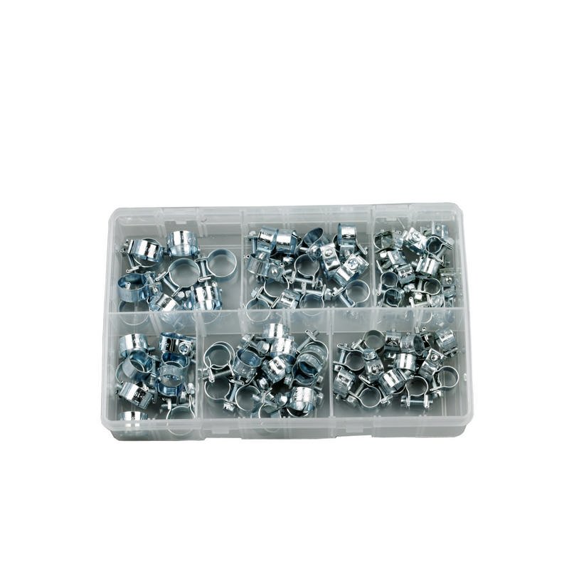 Mini Hose Clips, Assorted Box, pack of 80