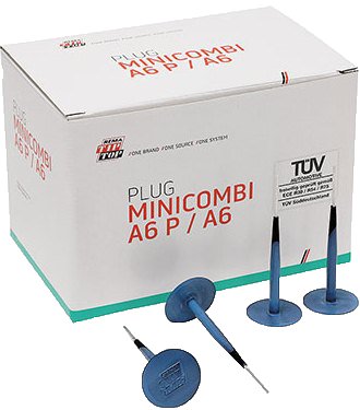 Minicombi Plug Patches, 3 mm, A3, pack of 50