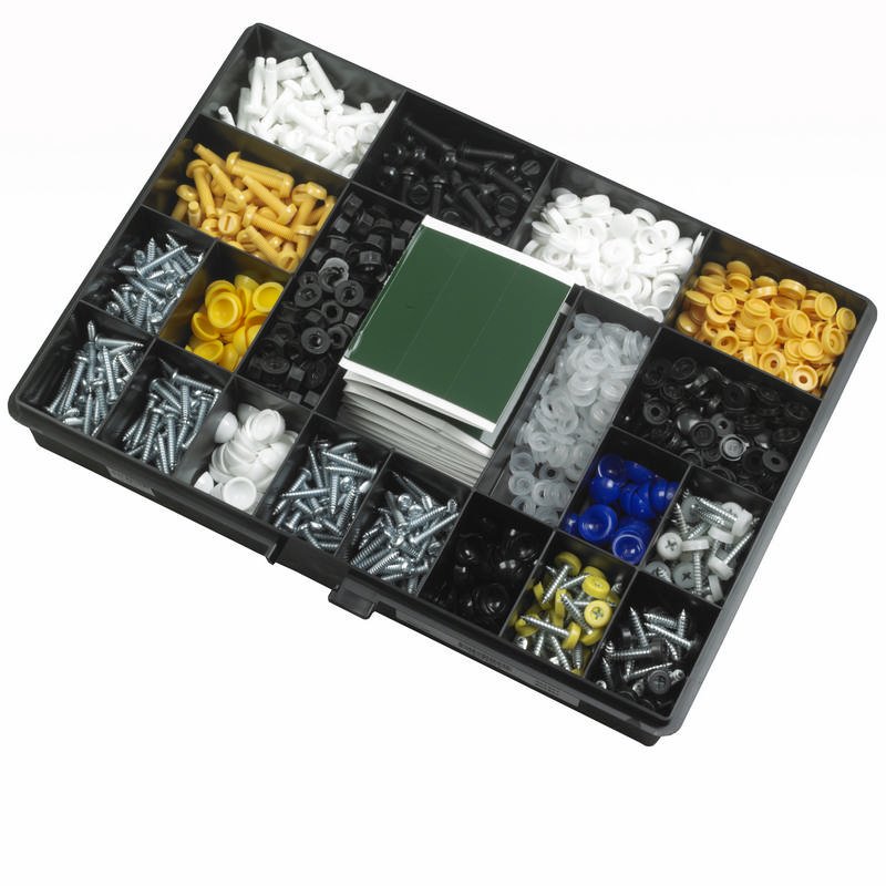 No. Plate Fixings, Assorted Box, pack of 1230
