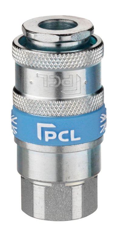PCL Airflow Couplings, Thread Type Female, Thread Size 3/8" BSP, pack of 3