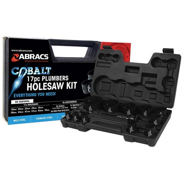 Plumbers Holesaw Kit, Metal