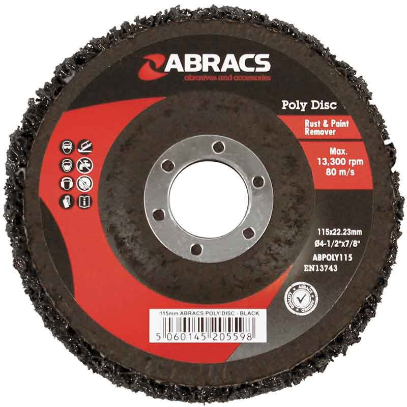 Poly Discs, Diameter 115 mm (4 1/2"), Hole Size 22.0 mm, pack of 2