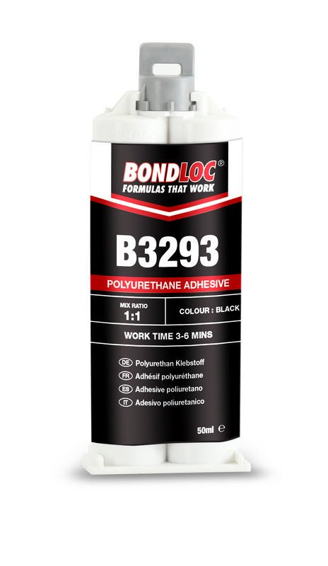 Polyurethane Adhesive - 3 Minute, 50 ml Syringe, pack of 2