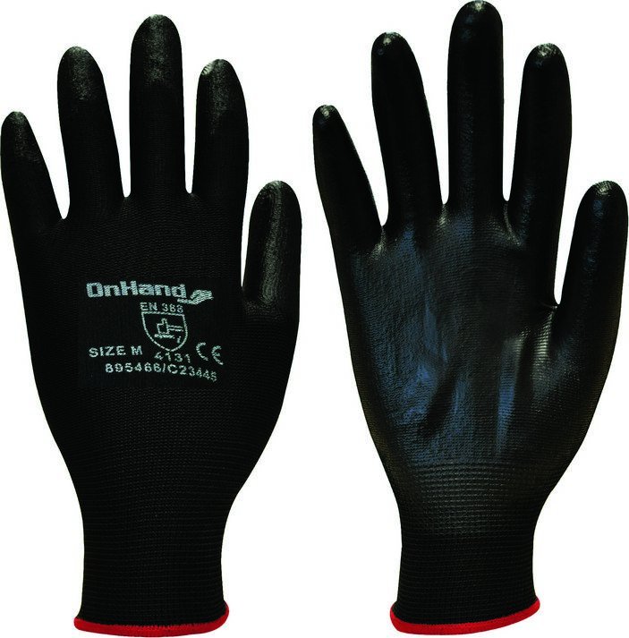 PU Coated Gloves, Extra Extra Large, pack of 10