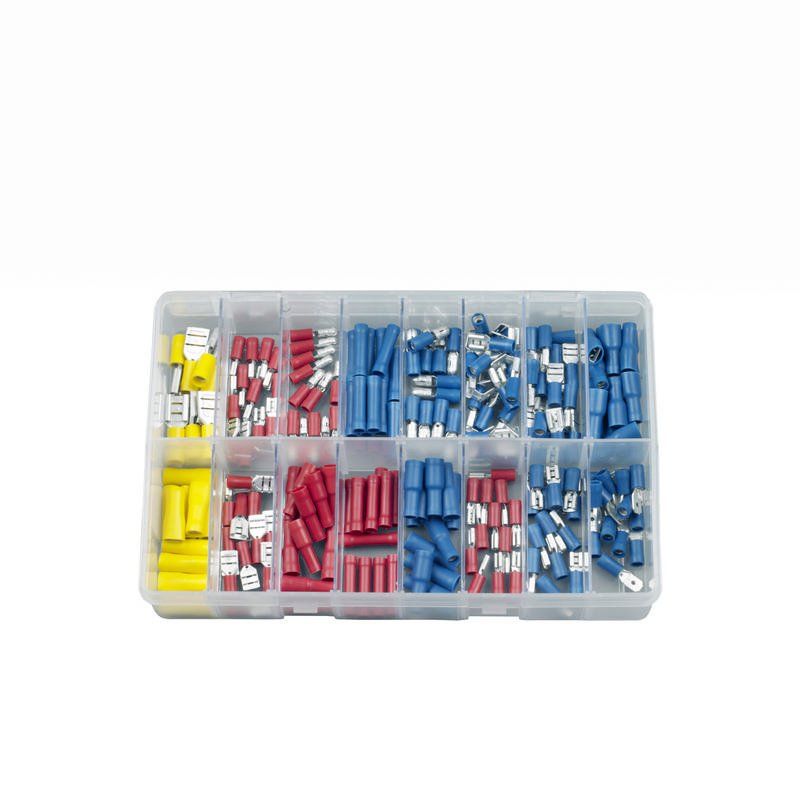 Push On Terminals, Assorted Box, pack of 200