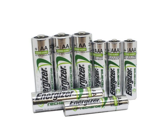Rechargeable Batteries, AAA (HR03 / 750Ah), Voltage 1.2v, pack of 4