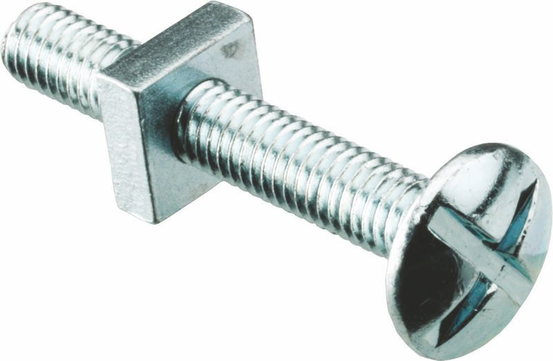 Roofing Bolts & Nuts, M6, Length 20 mm, pack of 100