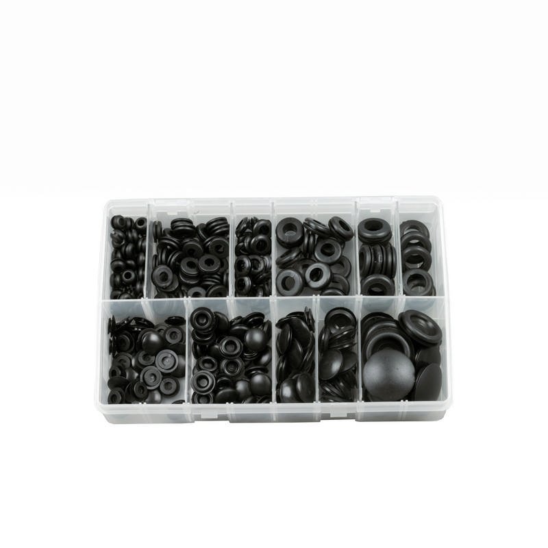 Rubber Grommets, Assorted Box, pack of 240