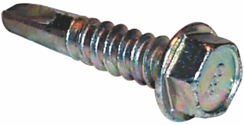 Self Drilling Screws, No. 14 (6.3 mm), Length 2" (50 mm), pack of 100