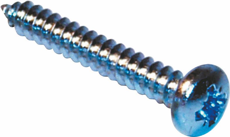 Self Tapping Screws, Length 5/8" (16 mm), No. 6 (3.5 mm), pack of 200
