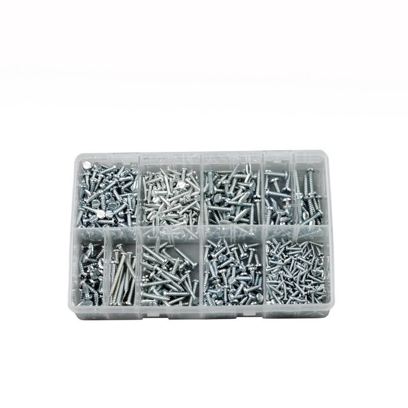 Self Tapping Screws, Assorted Box, pack of 700