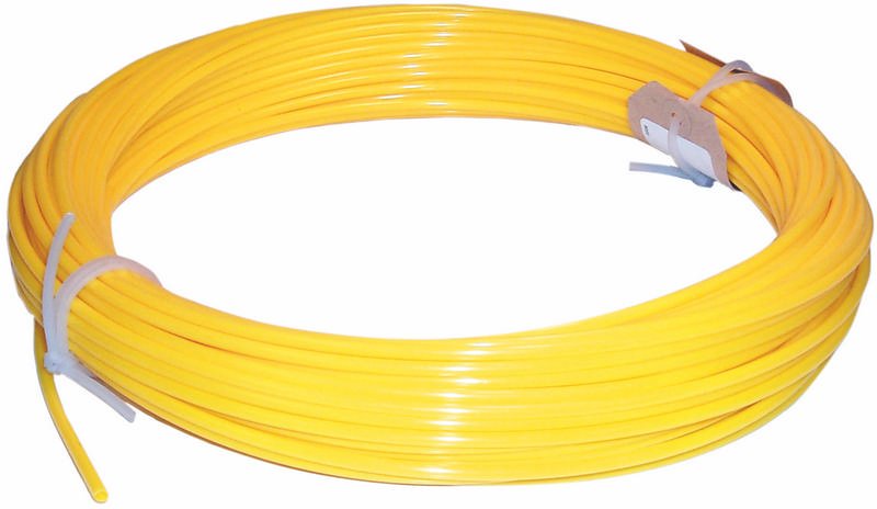 Semi-Rigid Nylon Tubing, Yellow, Outer Diameter 4 mm, Length 30 m