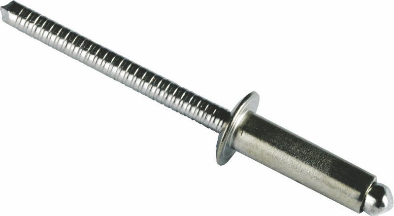 Serrated Rivets, Length 16.0 mm (5/8"), pack of 100