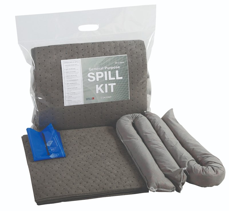 Spill Control Kits, 20 ltr, Oil