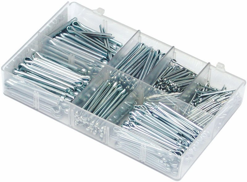 Split Cotter Pins, Assorted Box, pack of 410