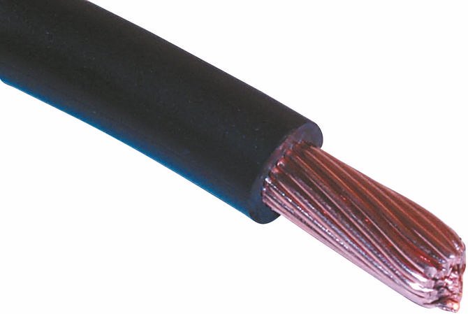 Starter Cable, 25 mm², Length 10 m, Red