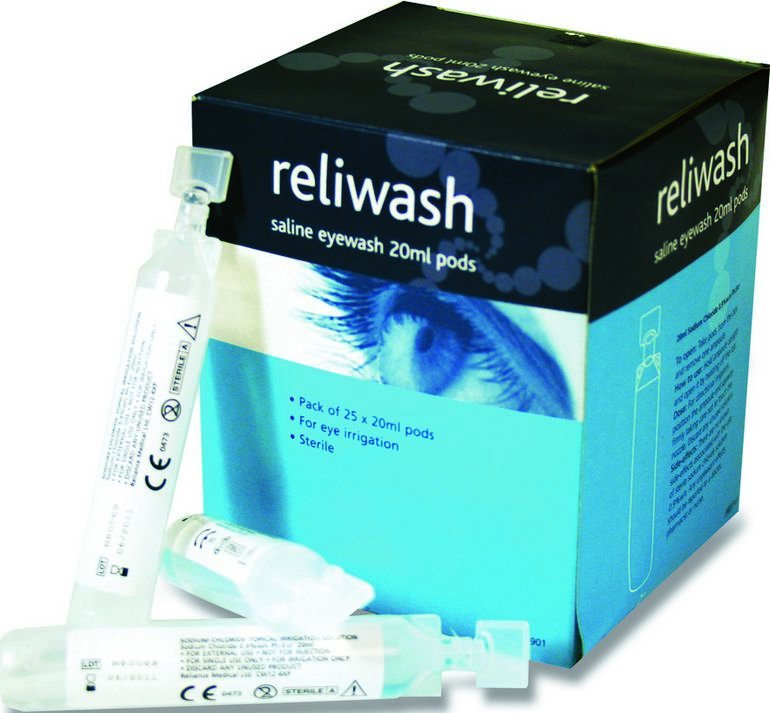 Sterile Eye Wash, 20 ml, pack of 25