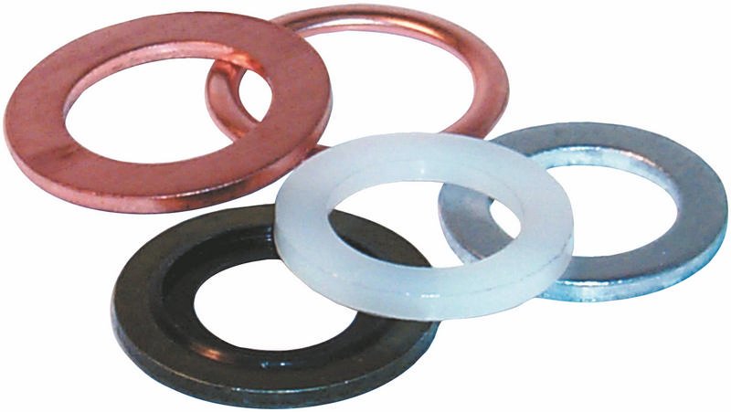 Sump Plug Washers, Inner Diameter 18 mm, Depth 2 mm, Washer Type Rubber, Vauxhall Vectra, pack of 50